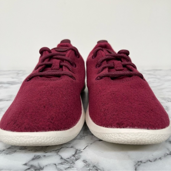 Allbirds Wool Runners Women's Athletic Shoes Sneakers Size 10 Red - Picture 5 of 11